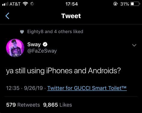 tweet from gucci smart toilet|Gucci Smart Toilet : r/madlads .